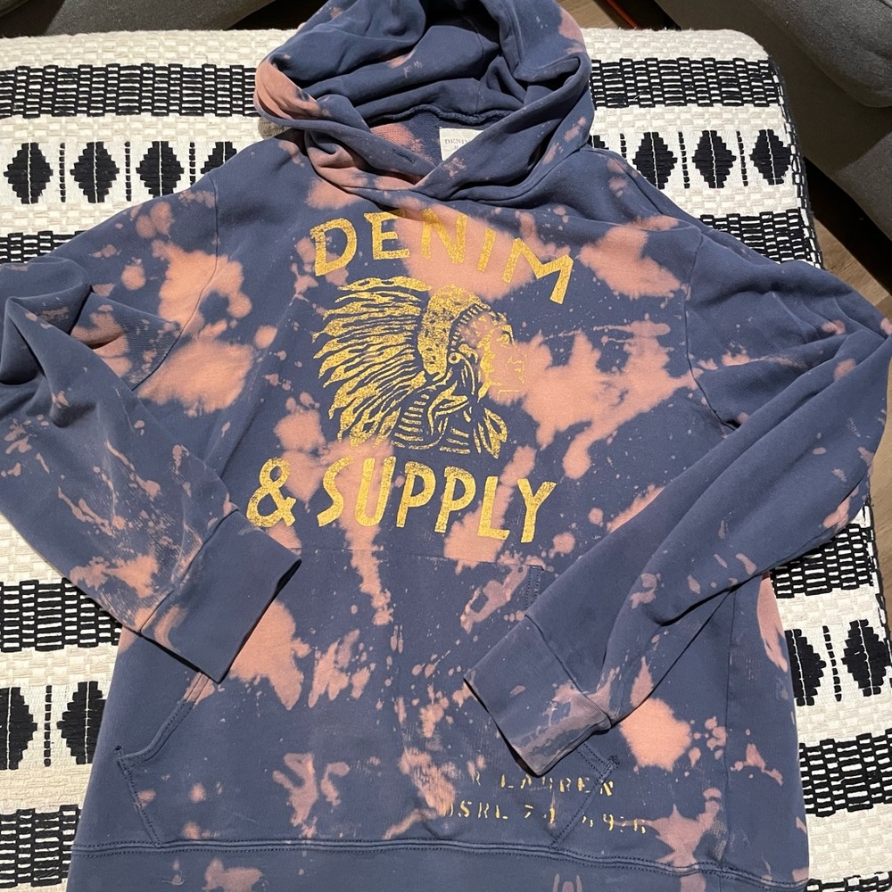 Polo (denim n supplies)custom  hoodie